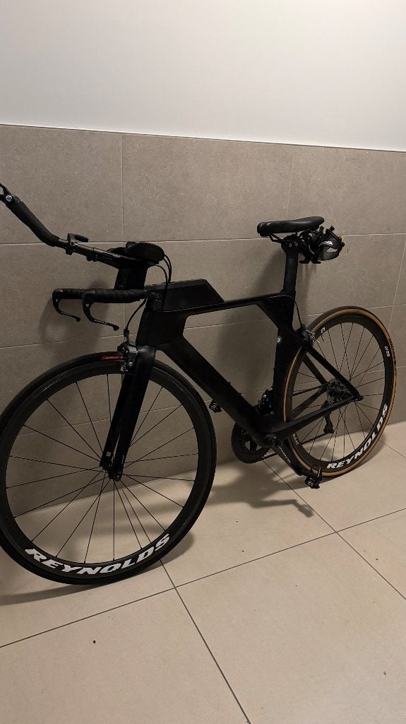 Tijdritfiets, Fietsen en Brommers, Fietsen | Racefietsen, Ophalen, Gebruikt, Carbon, Heren