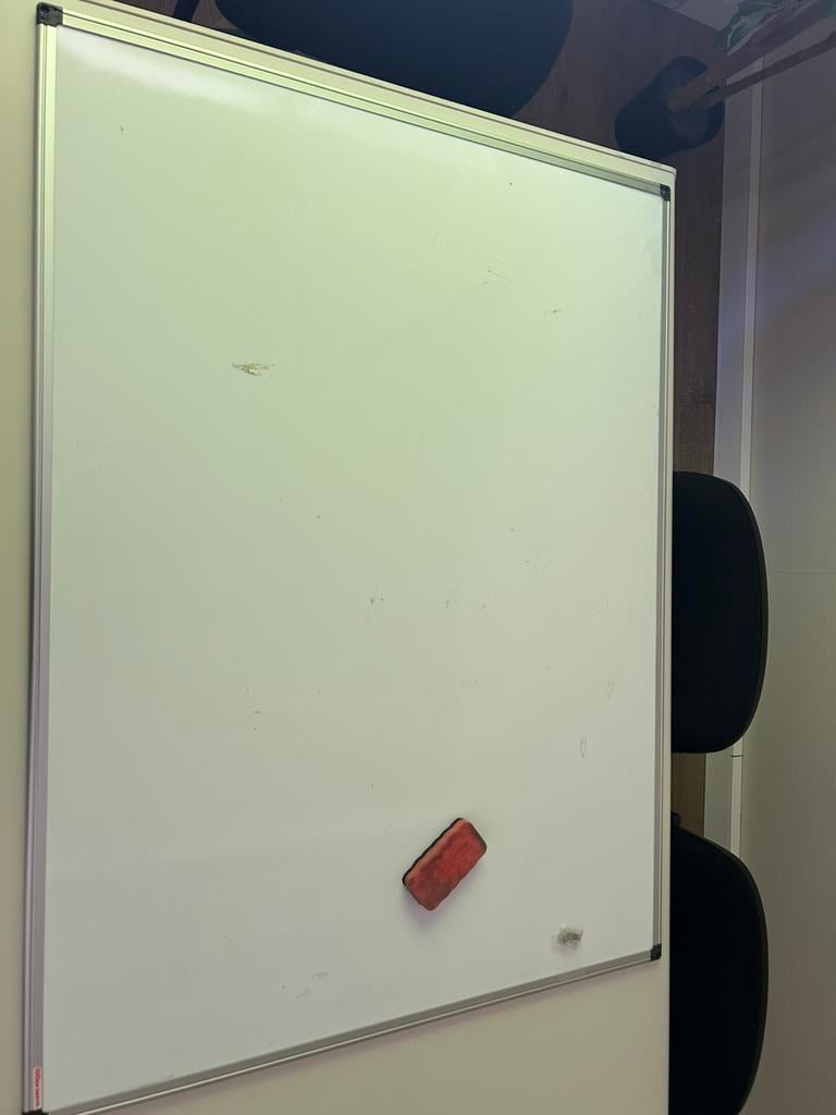 Whiteboard, Ophalen, Zo goed als nieuw