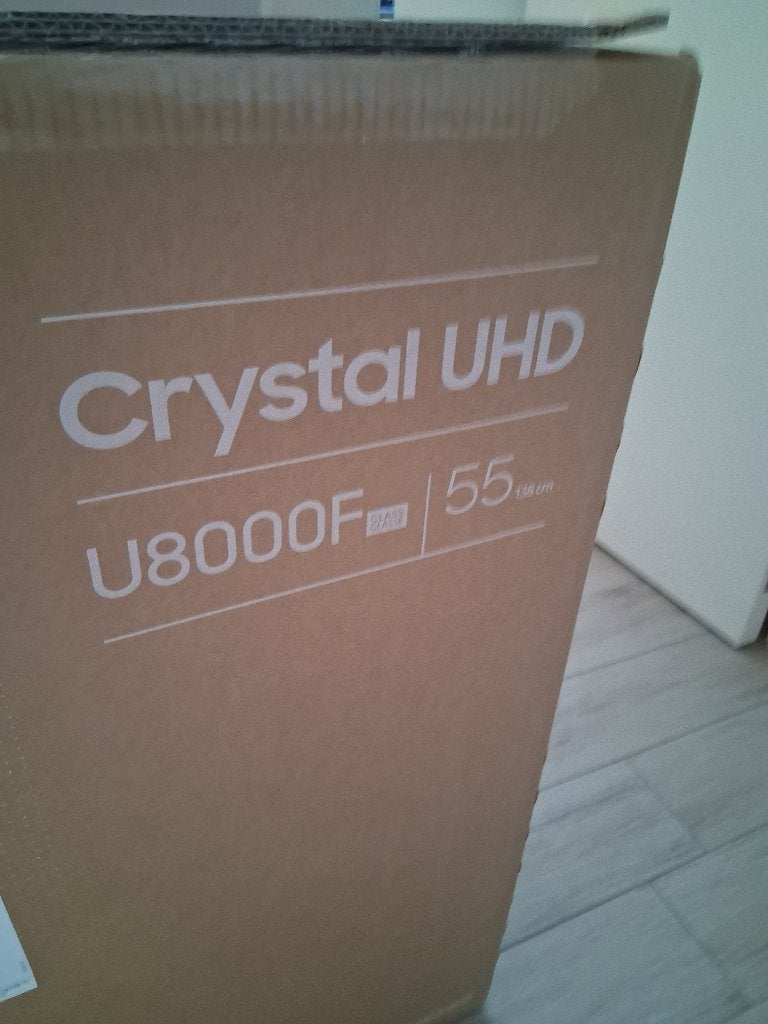 SAMSUNG Crystal UHD U8000F 55 inch, Ophalen, Nieuw, 100 cm of meer, Samsung