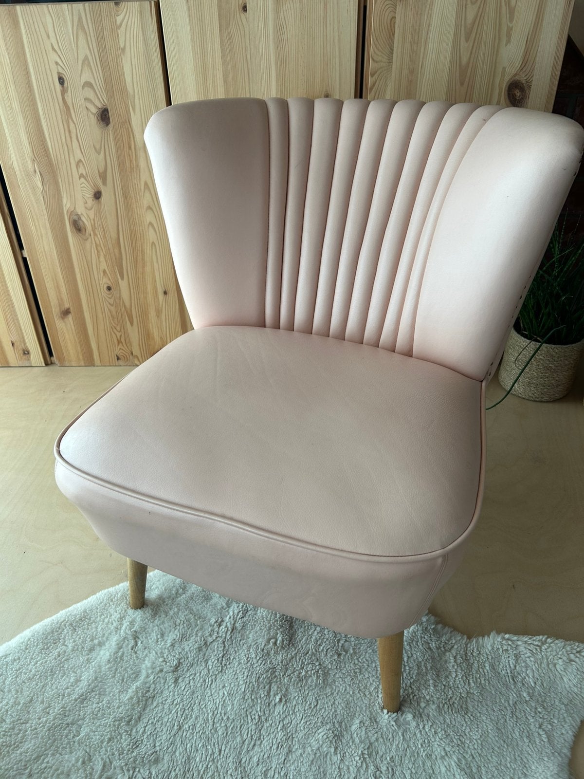 Vintage zetel, Huis en Inrichting, Fauteuils, Ophalen, Zo goed als nieuw