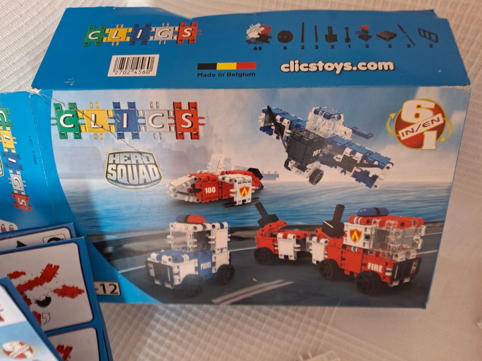 Clics bouwsets voor kids van 6 tot 12 jaar, Ophalen