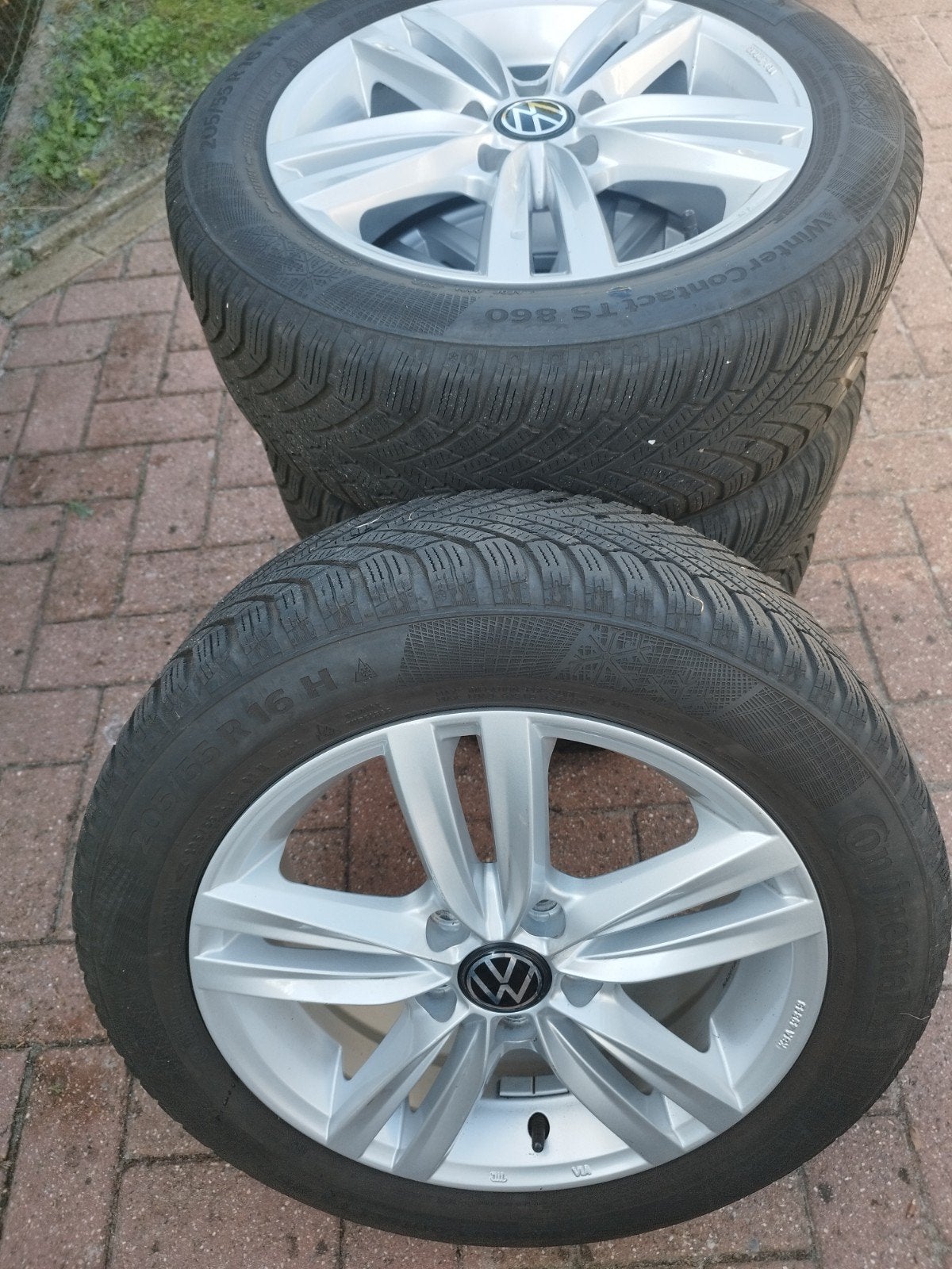 Pneus d'hiver Continental 205/55/R16 VW/Golf/Candy/Touran/EO, Autos : Pièces & Accessoires, Pneus hiver, 16 pouces, Véhicule de tourisme
