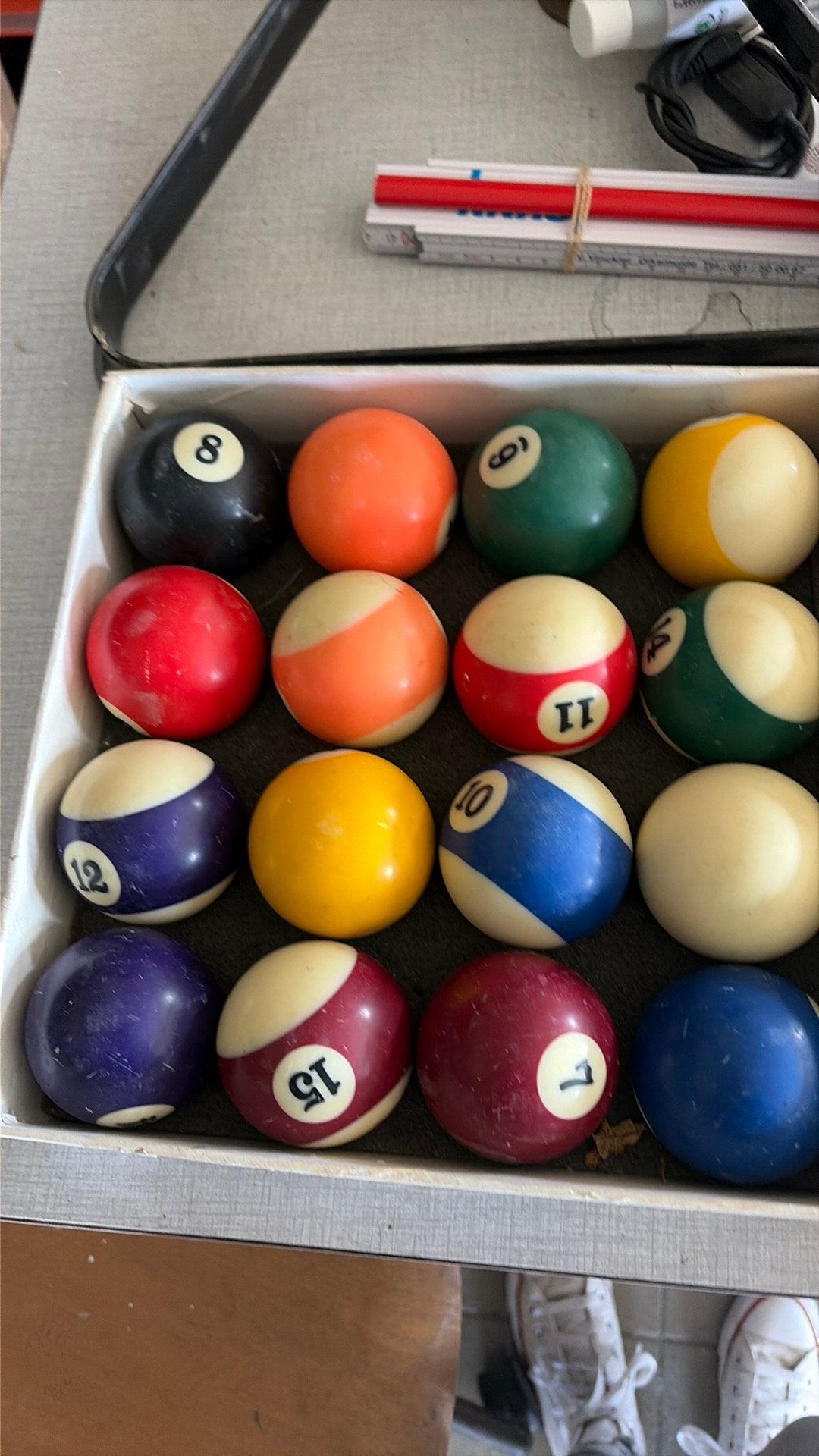 Biljart ballen, Sport en Fitness, Ophalen of Verzenden, Zo goed als nieuw