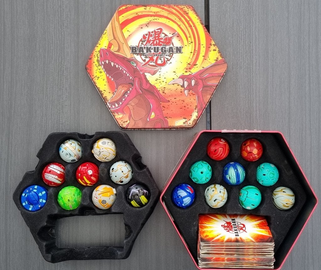 Collection Bakugan BB 14 Bakugan cartes et boîte officielle, Ophalen of Verzenden, Gebruikt