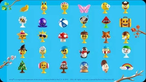GERESERVEERD Emoji Aldi - 2026, Collections, Actions de supermarché, Aldi, Enlèvement ou Envoi