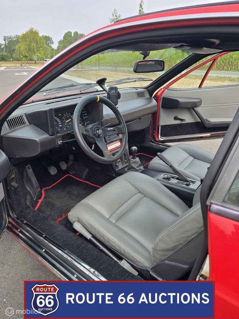 Lancia Beta Montecarlo | 1980 | Route 66 Auctions, Zwart, Bedrijf, Handgeschakeld, Overige carrosserie