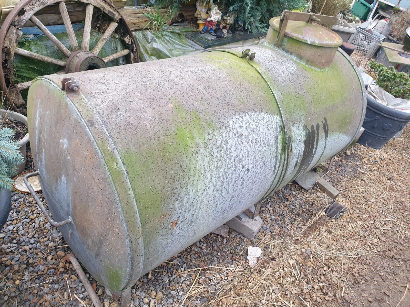 watertank, Ophalen