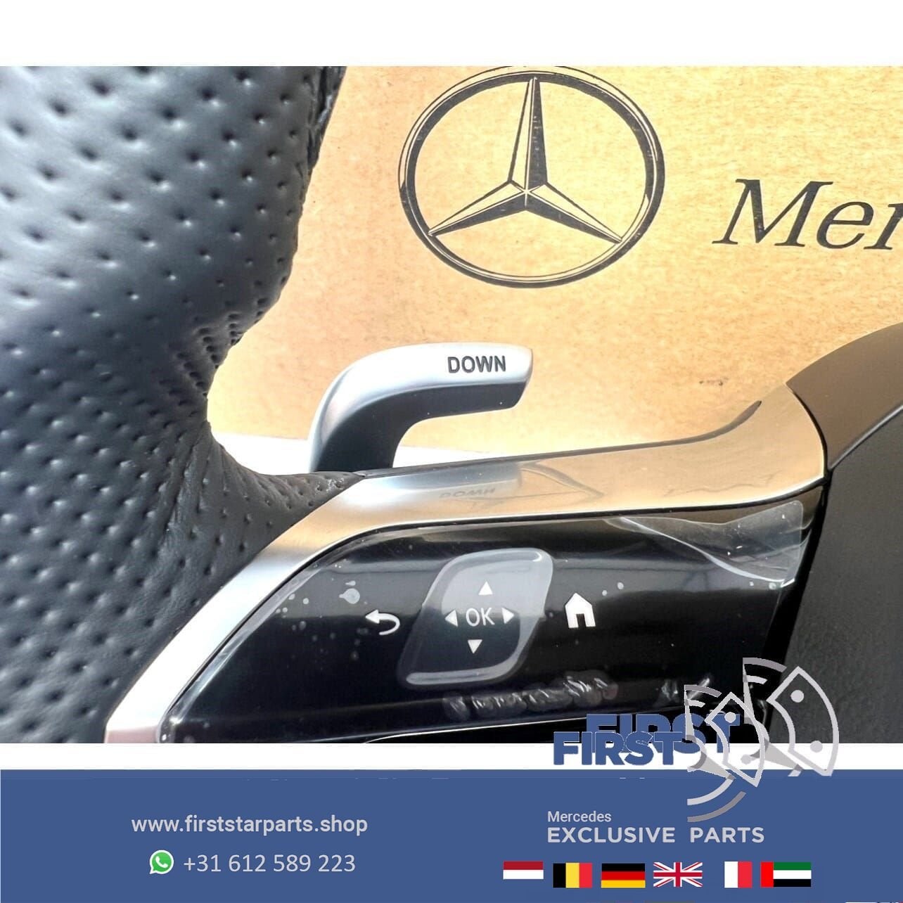 2023 Mercedes C63 E63 GLC63 GLE63 S63 AMG STUUR W206 W213 W2, Gebruikt, -, Ophalen of Verzenden, -