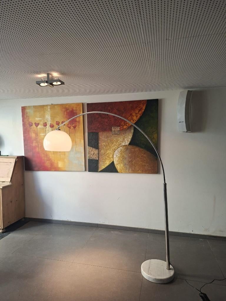Booglamp, Huis en Inrichting, Ophalen, Gebruikt, Design, Metaal