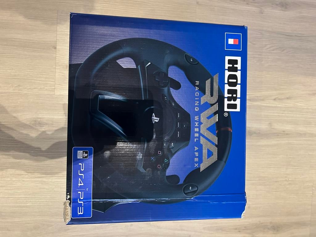 Hori race stuur, Games en Spelcomputers, Ophalen, Zo goed als nieuw