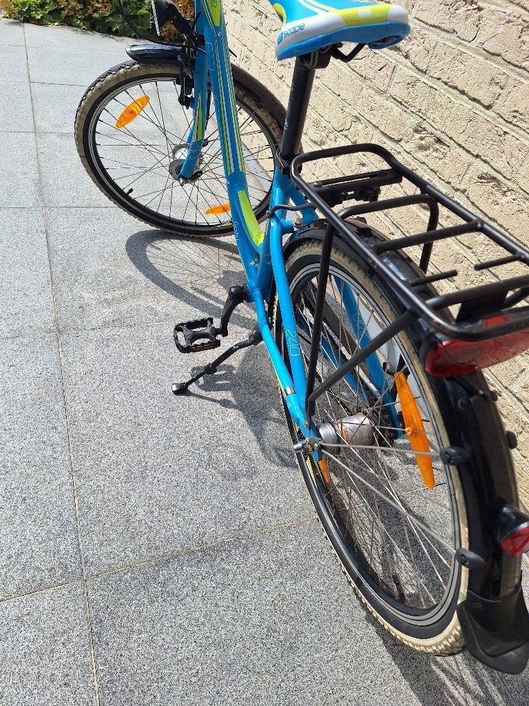 Meisjesfiets voor 8 tot 12j, Fietsen en Brommers, Ophalen, Terugtraprem, Versnellingen, Cube