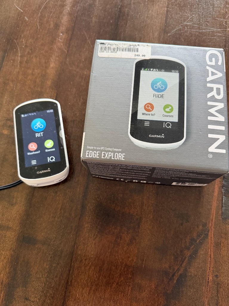 Garmin edge, Fietsen en Brommers, Ophalen, Draadloos, Nieuw