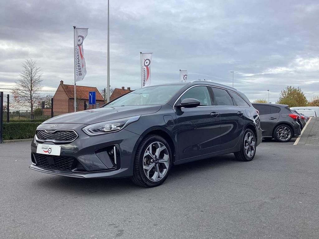 Kia Ceed_sw 1.6Gdi plugin Hybrid/1steEig/69000km/LED/Cam/Ca, Auto's, Kia, 0 min, Electronic Stability Program (ESP), Zwart, https://public.car-pass.be/vhr/20435c26-8d2d-4d4a-a6ef-d90d1fa8c3f0