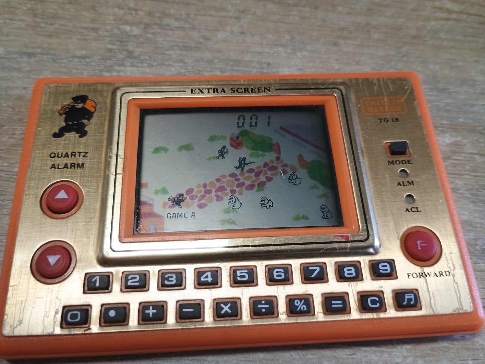 Thief in garden, LCD game, Ophalen of Verzenden