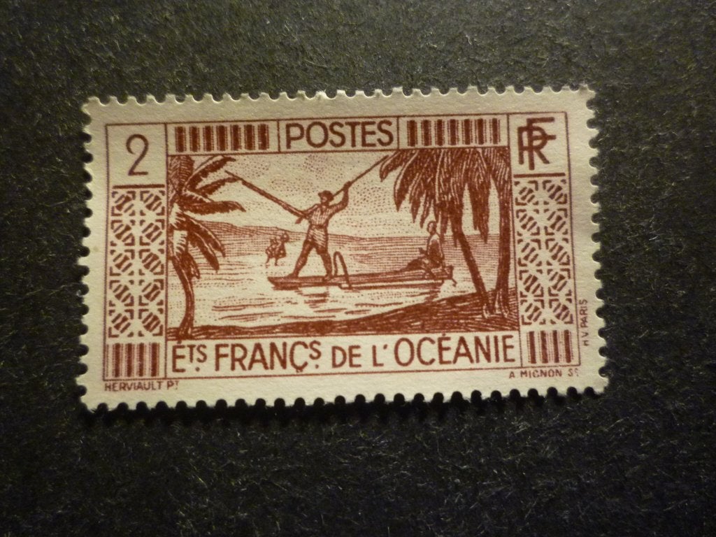Océanie française 1934 Mi FR-OC 90(o) Oblitéré, Timbres & Monnaies, Timbres | Océanie, Envoi