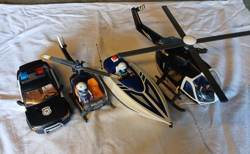 Véhicules de police Playmobil, Enfants & Bébés, Jouets | Playmobil, Enlèvement ou Envoi, Utilisé, Ensemble complet