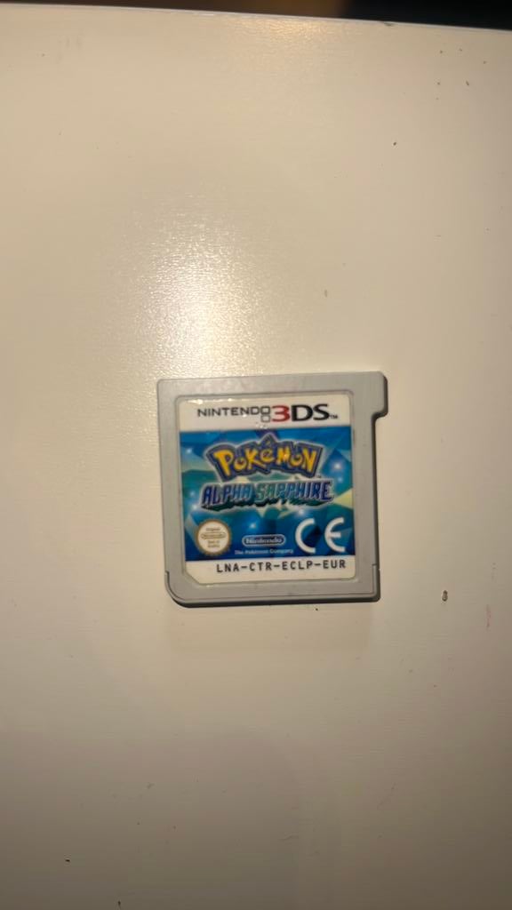 Nintendo 3DS Pokemon Alpha Sapphire, Games en Spelcomputers, Gebruikt, 1 speler, Ophalen of Verzenden, Role Playing Game (Rpg)