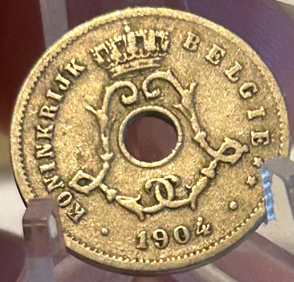 5 cents 1904 Léopold 2 flamand, Envoi
