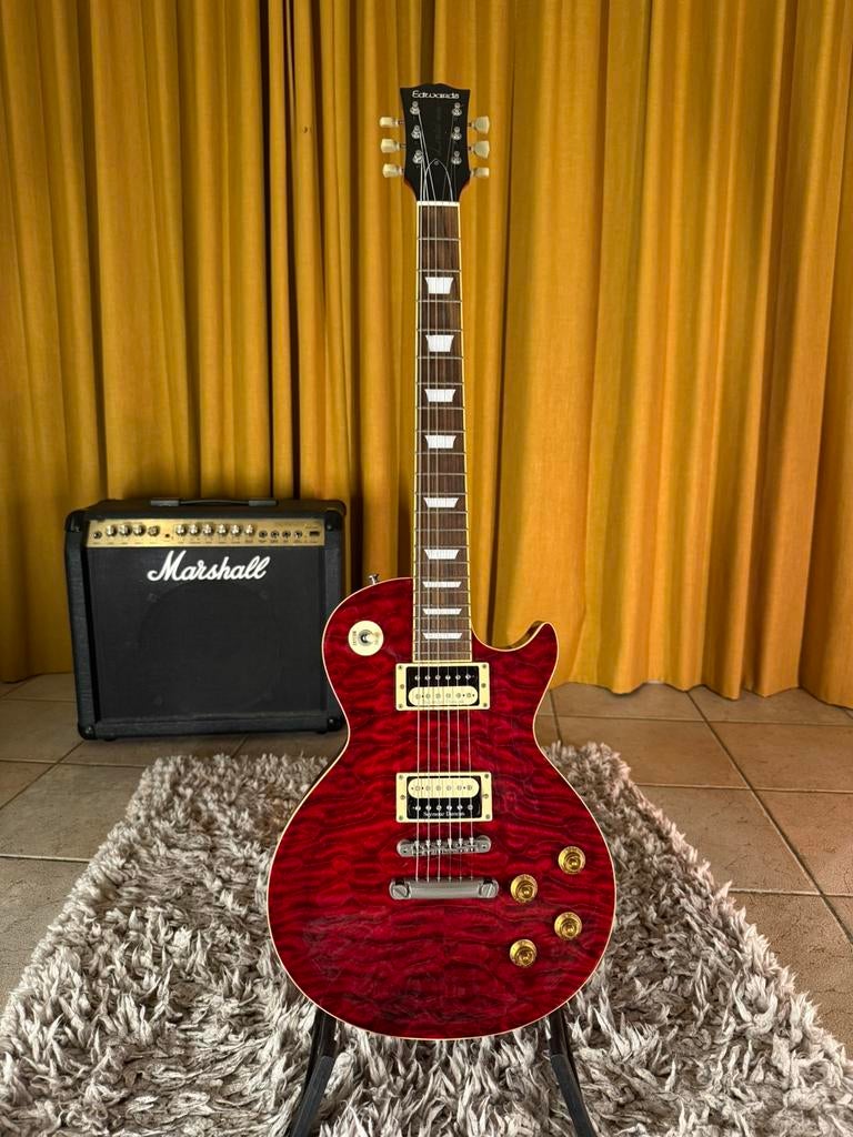 Edwards les paul, Musique & Instruments, Instruments à corde | Guitares | Électriques, Comme neuf, Enlèvement ou Envoi