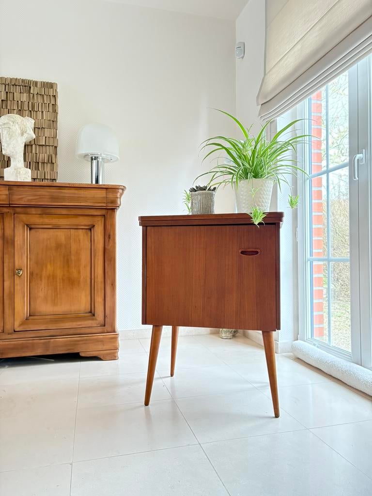 Armoire- commode - meunle bar scandinave vintage teck, Enlèvement, Comme neuf