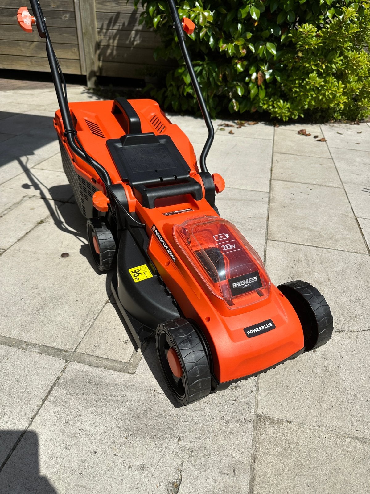 Accu grasmaaier powerplus, Tuin en Terras, Ophalen, Zo goed als nieuw