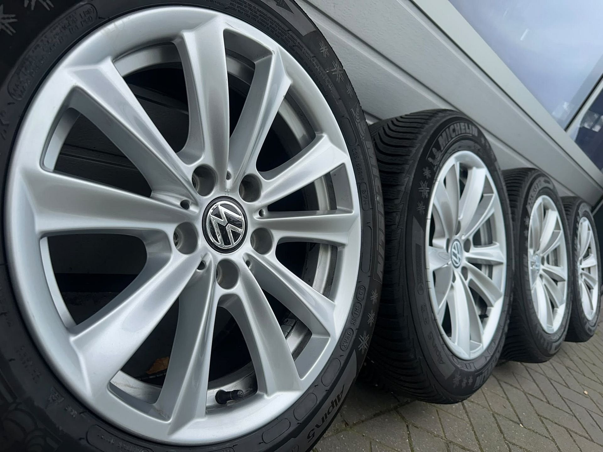17 VW Transporter T6.1 T7 T6 T5 Multivan velgen winterbanden, Auto-onderdelen, -, -, Banden en Velgen, 17 inch