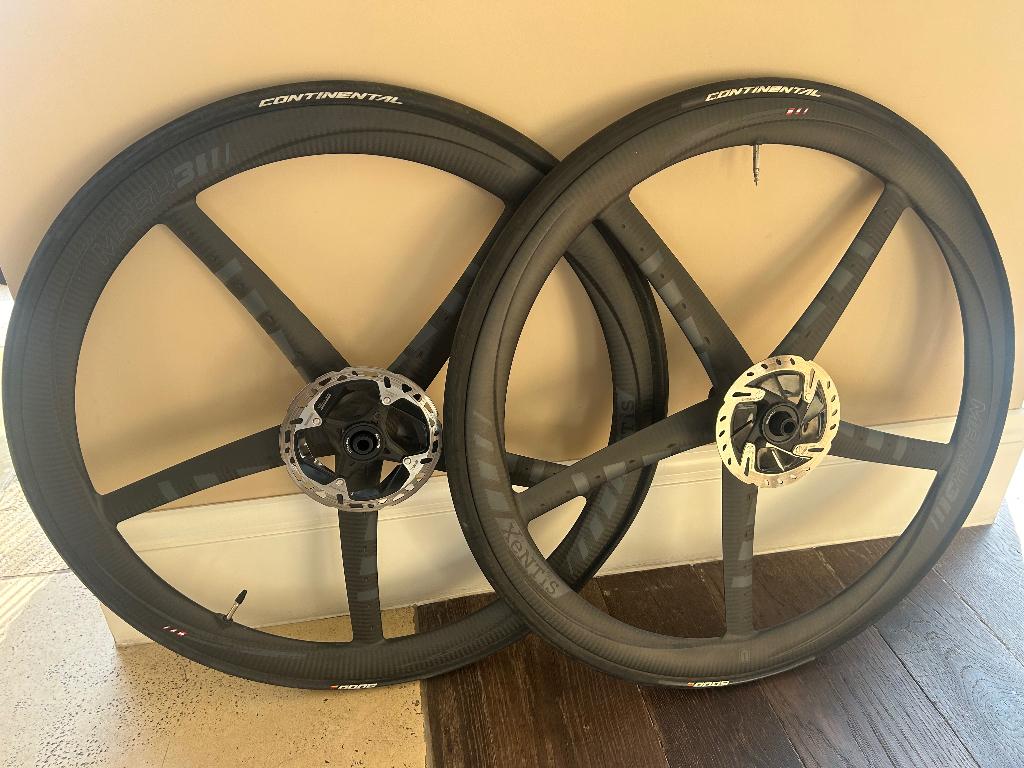 Wielen Carbon Xentis Mark3, Ophalen, Zo goed als nieuw, Carbon