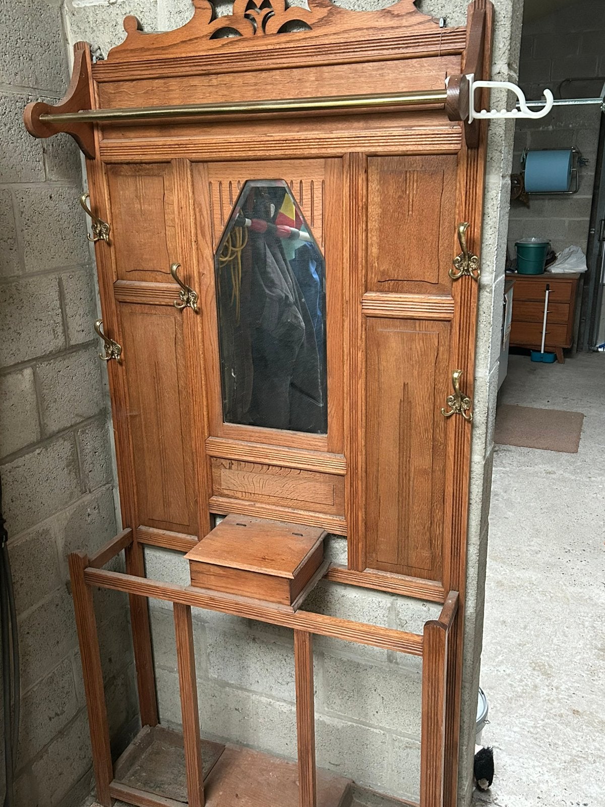 Wandkapstok, Huis en Inrichting, Ophalen, Wandkapstok