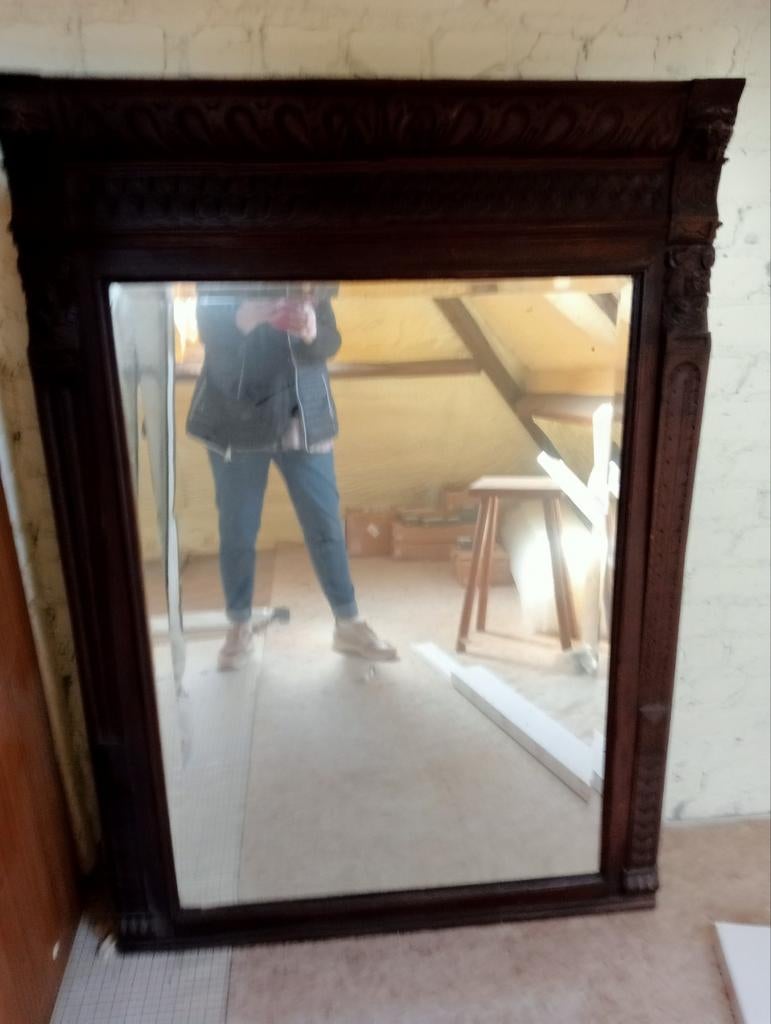 Miroir tête de lion, Antiquités & Art, Antiquités | Miroirs, Enlèvement