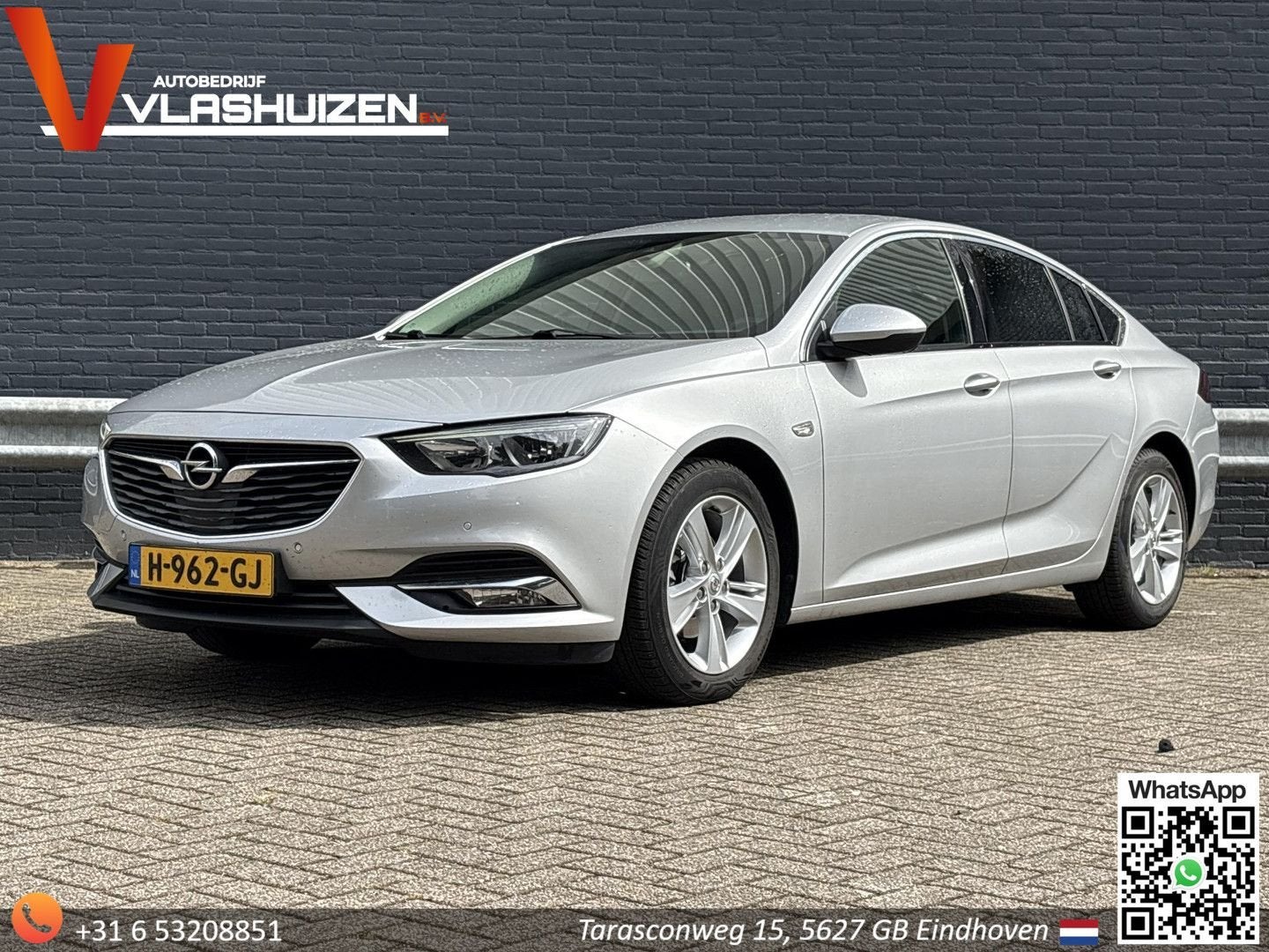 Opel Insignia Grand Sport 1.5 Turbo Business Executive | € 6, Autos, Opel, Argent ou Gris, Achat, Entreprise, Boîte manuelle