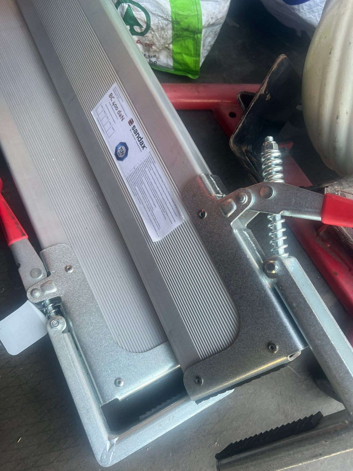 Barre maintien de charge 3pieces, Enlèvement