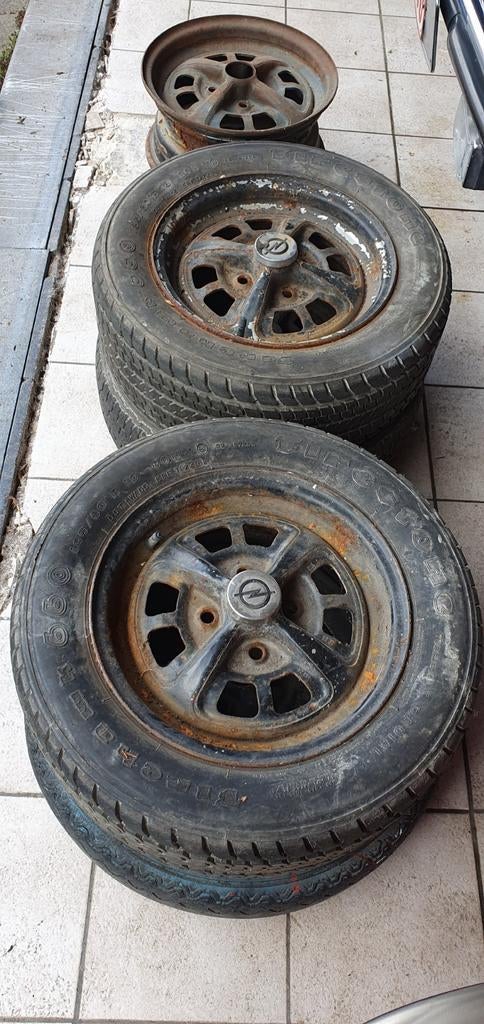 Opel kadett originele velgen 6 stuks, Auto-onderdelen, Banden en Velgen, Ophalen, Velg(en)