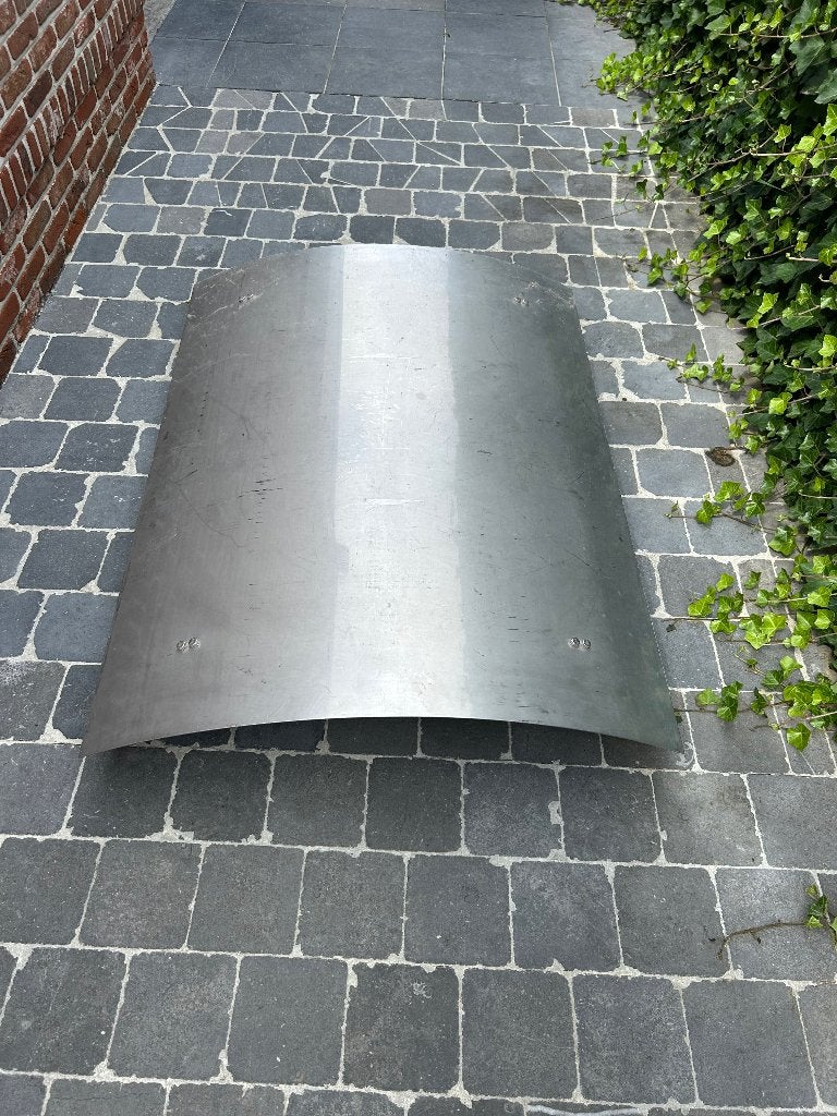 Schouwkap in inox, Doe-het-zelf en Bouw, Dakpannen en Dakbedekking, Ophalen