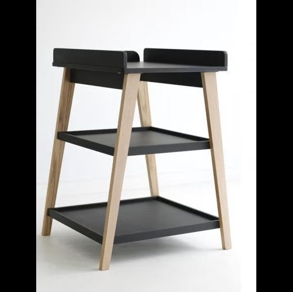 NIEUW Pericles Verzorgingstafel June Black Natural, Kinderen en Baby's, Kinderkamer | Commodes en Kasten, Ophalen, Nieuw