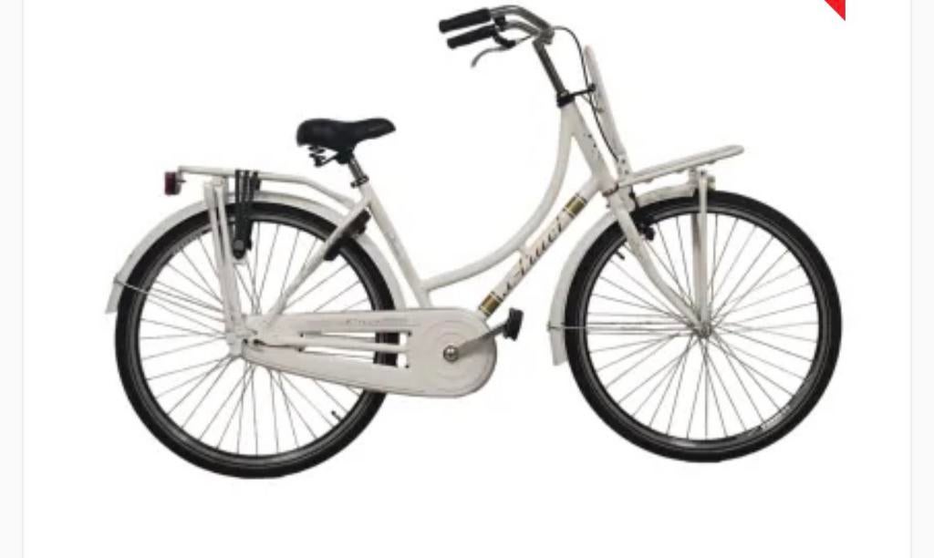 Omafiets X-Tract Devine Wit, Ophalen, Zo goed als nieuw