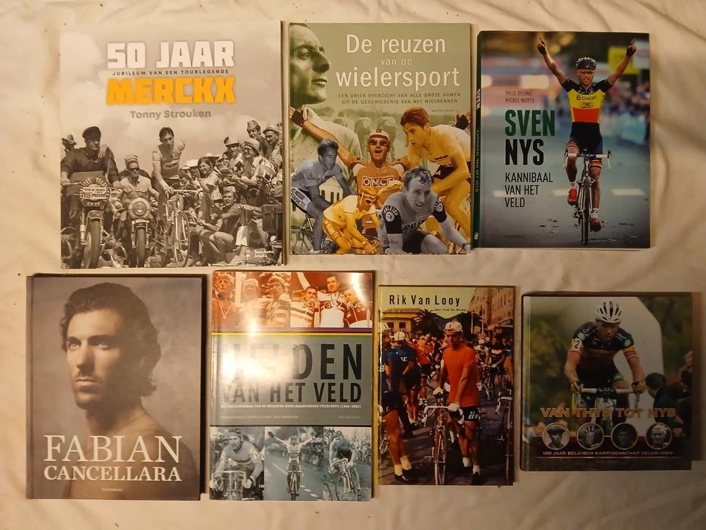 Lot wielersport boeken, Boeken, Ophalen of Verzenden, Zo goed als nieuw, Lopen en Fietsen