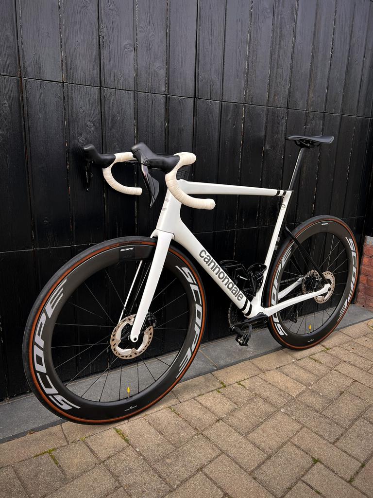 Cannondale supersix evo shimano Di2, 57 tot 61 cm, Ophalen, Zo goed als nieuw, Carbon