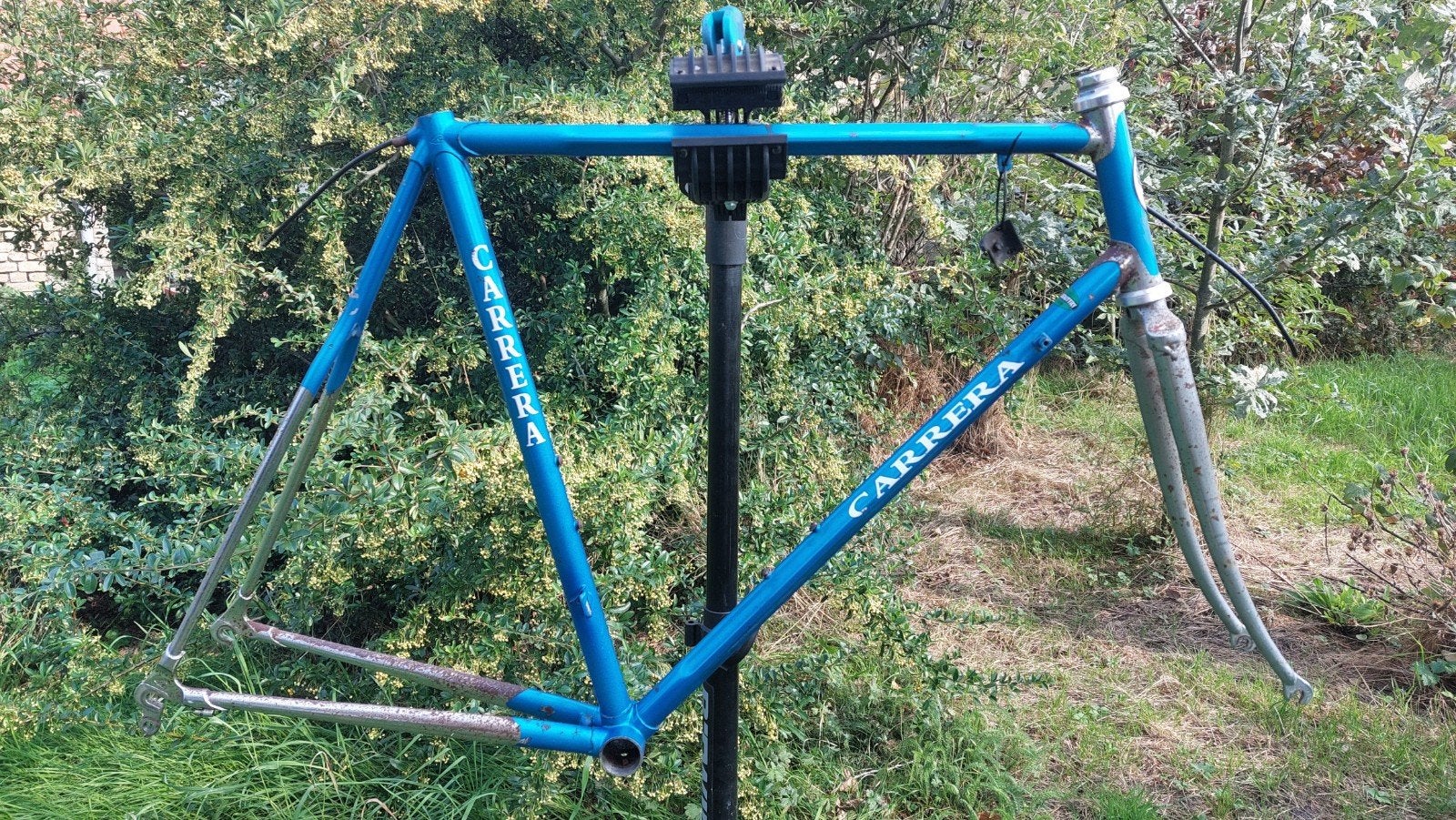 Carrera 1990's stalen kader maat 57 c-c, Ophalen