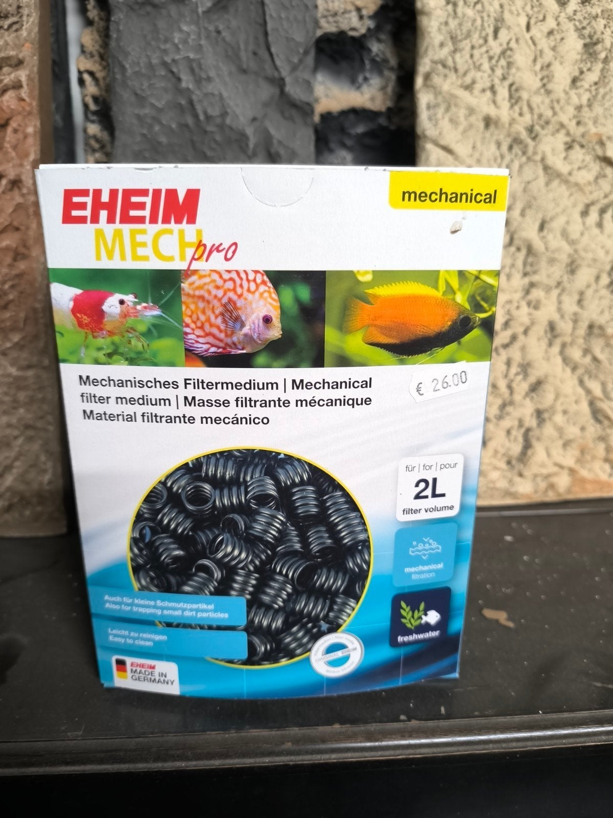 masse du filtre, Enlèvement ou Envoi, Eheim
