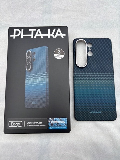 Hardcase voor Samsung S26 Ultra - PITAKA hoesje, Ophalen, Zo goed als nieuw, Overige modellen, Frontje of Cover