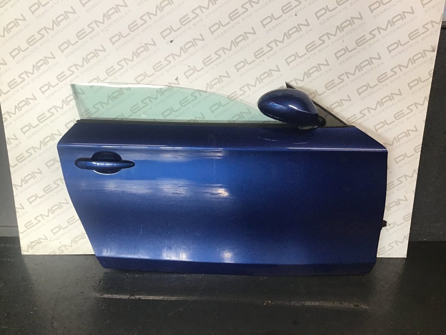 Deur rechts A51 Montegoblau BMW E81, -, Droite, Utilisé, Porte