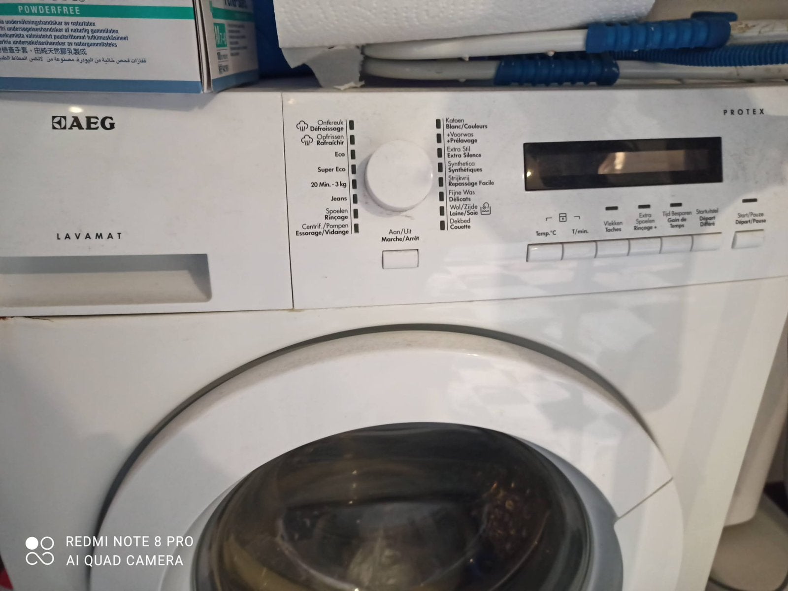 Machine à laver AEG Lavamat Protex L75485FL, Electroménager, Enlèvement, Utilisé