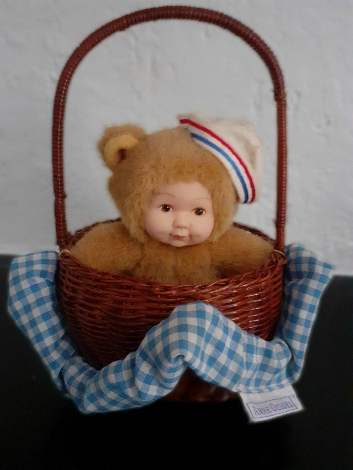 Anne Geddes beertje in mandje, Verzamelen, Ophalen of Verzenden