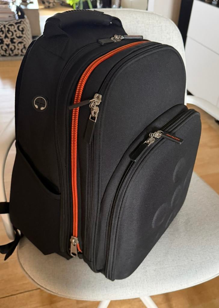 Trendy, ruime, extra gepolsterde zwarte rugzak IKEA, Overige merken, 25 tot 40 cm, Ophalen of Verzenden, Zo goed als nieuw
