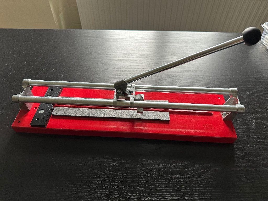tegelsnijder en menger die op boormachine kan werken, Ophalen, Zo goed als nieuw, Overige typen