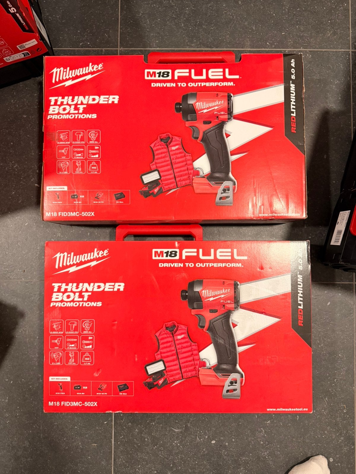 2 Milwaukee M18 FUEL FID3MC-502X – Thunderbolt Promotions, Doe-het-zelf en Bouw, Ophalen of Verzenden