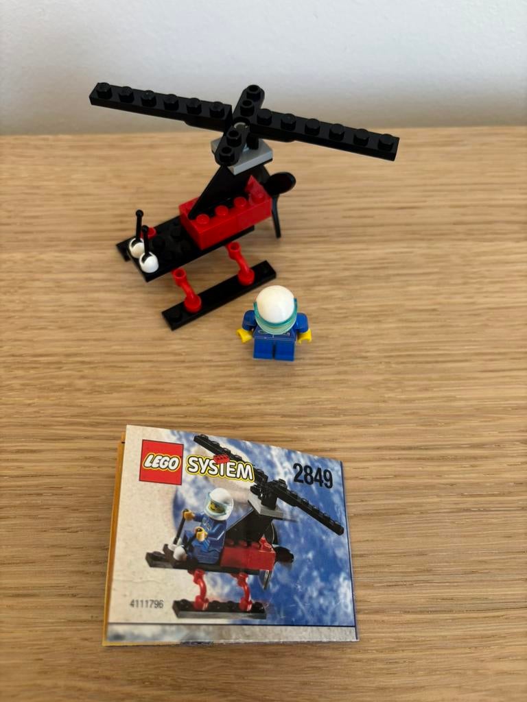 Lego town Gyrocopter 2849, Ophalen of Verzenden, Compleet, Lego