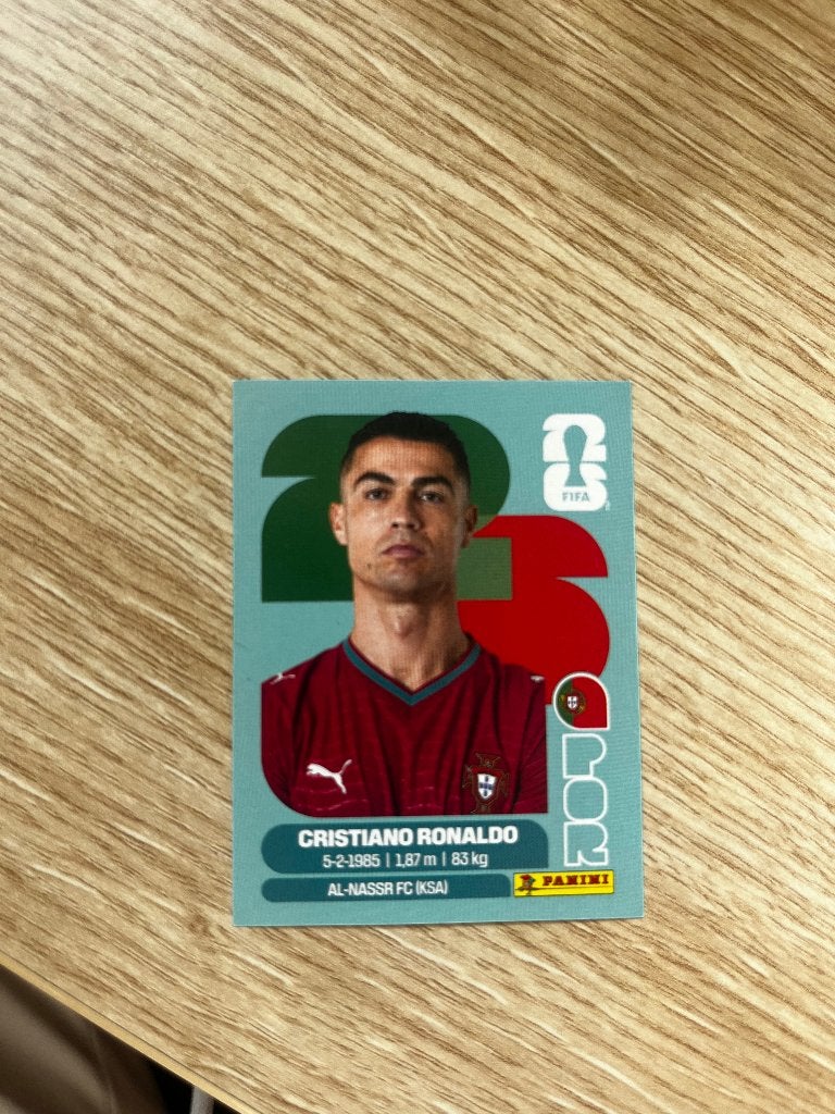 christiano Ronaldo Panini sticker 2026, Verzenden, Nieuw, Sticker