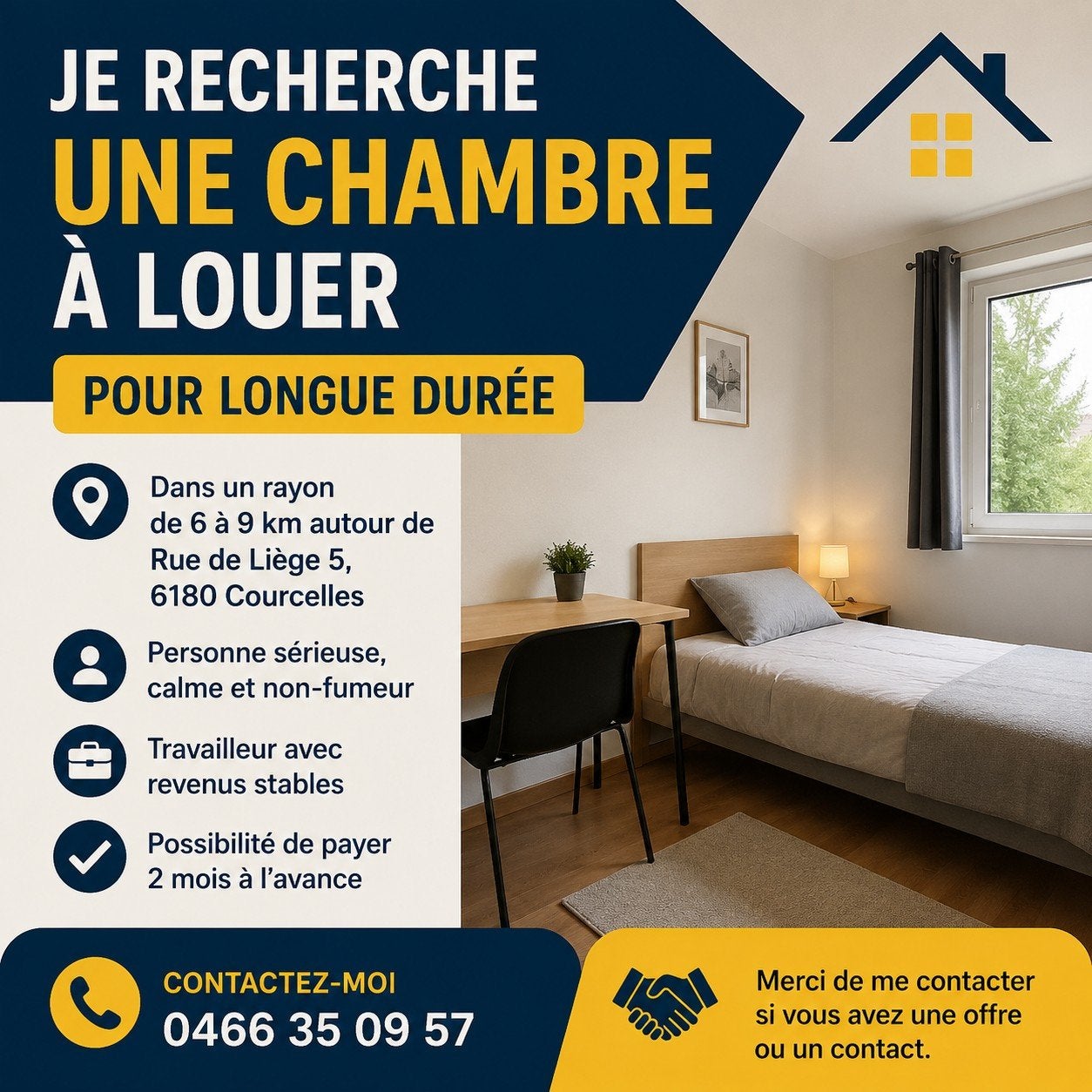 Recherche chambre à louer, Immo, Appartements & Studios à louer
