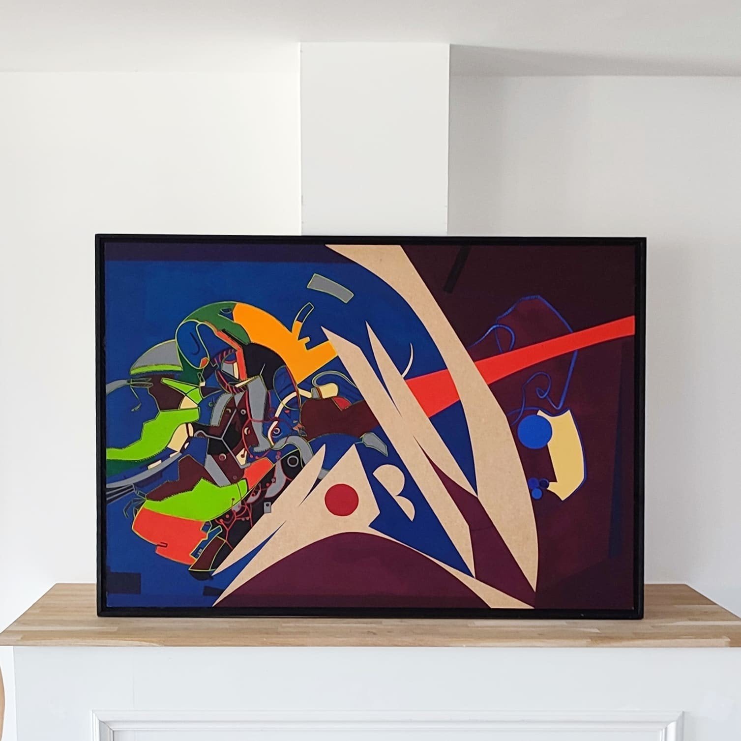Peinture de Roland Lavianne. Fairz une offre., Enlèvement ou Envoi